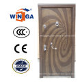 Art Style Winga Security Steel MDF Veneer Armored Door (W-T04)